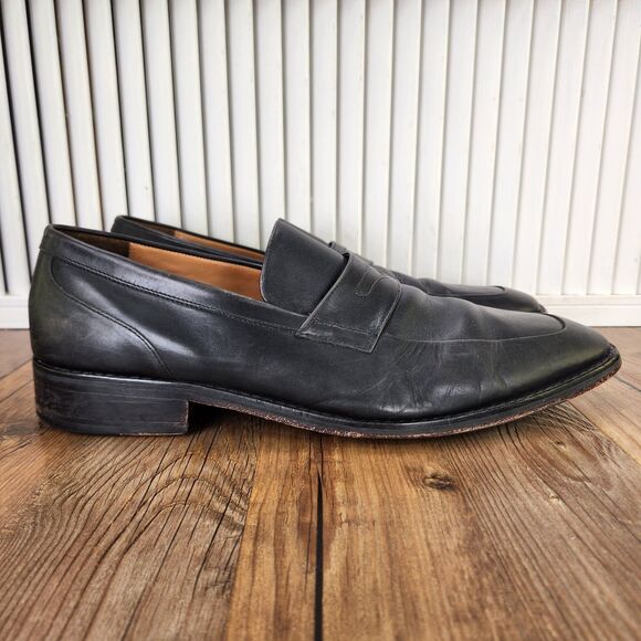 Cole Haan Martino II Penny Loafers Mens Sz 13 M Black Leather Dress Shoes C06597 main image 9